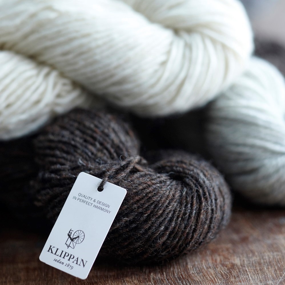 KLIPPAN/クリッパン ウールクッションカバー サンバ ブルー